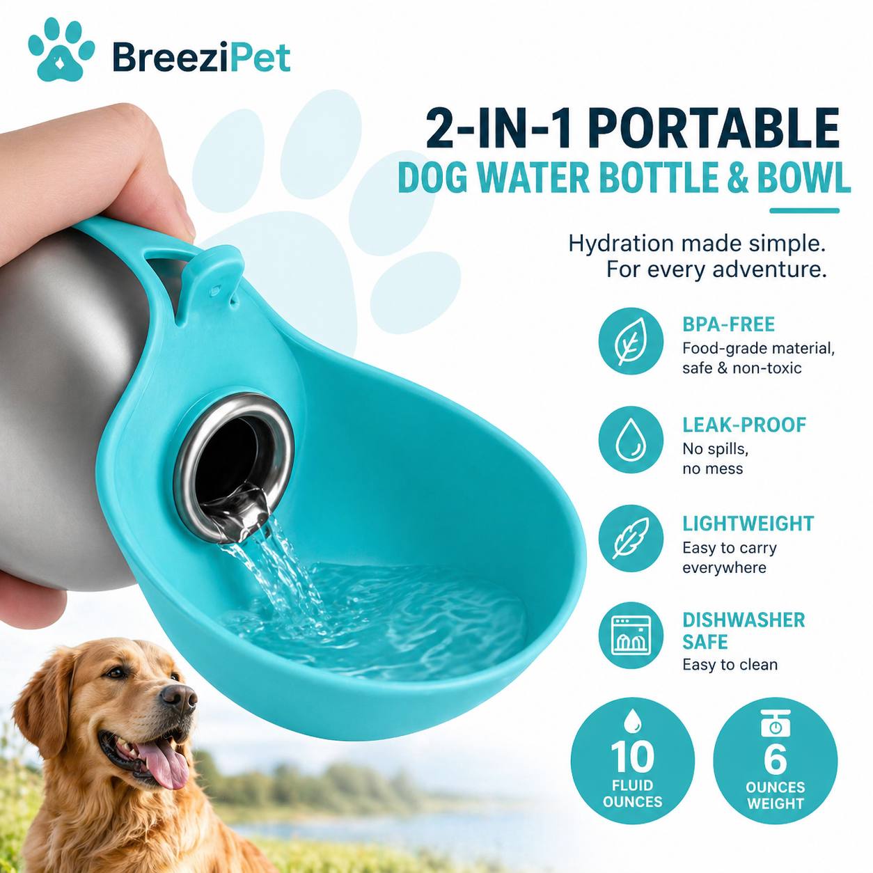 Breezipet™ Hydration Bottle